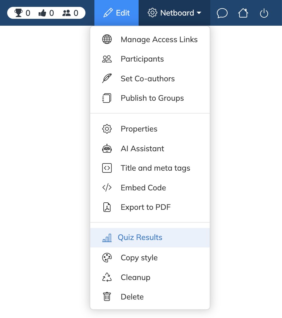 Interactive Learning Pages - Create and Edit with netboard.me
